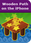 Wooden Path on the iPhone